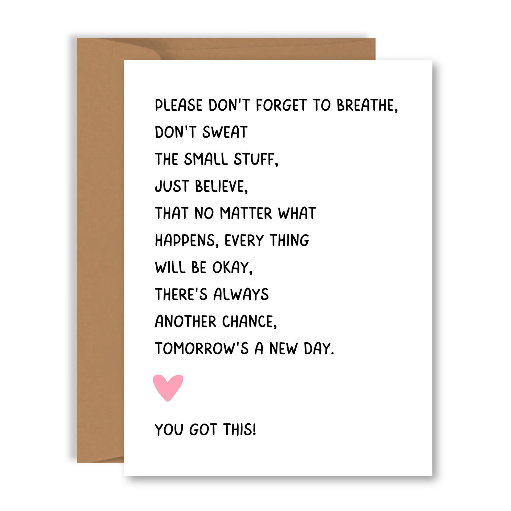 Good Luck Card, Congratulations Card, New Job, Leaving Work, Colleague Leaving Card, Sorry Your Leaving Card, you got this