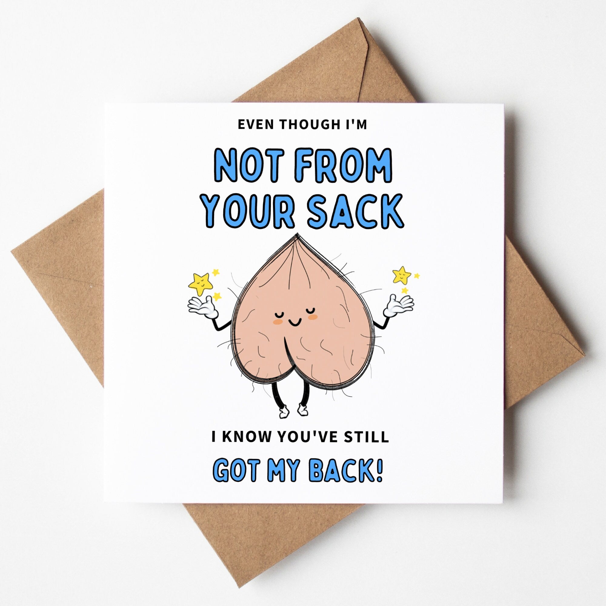 Step Dad Fathers Day Card,  Gifts For Step Dads, Funny Fathers Day Card, Rude Fathers Day Card, Cute Fathers Day Cards, Funny Step Dad Cards