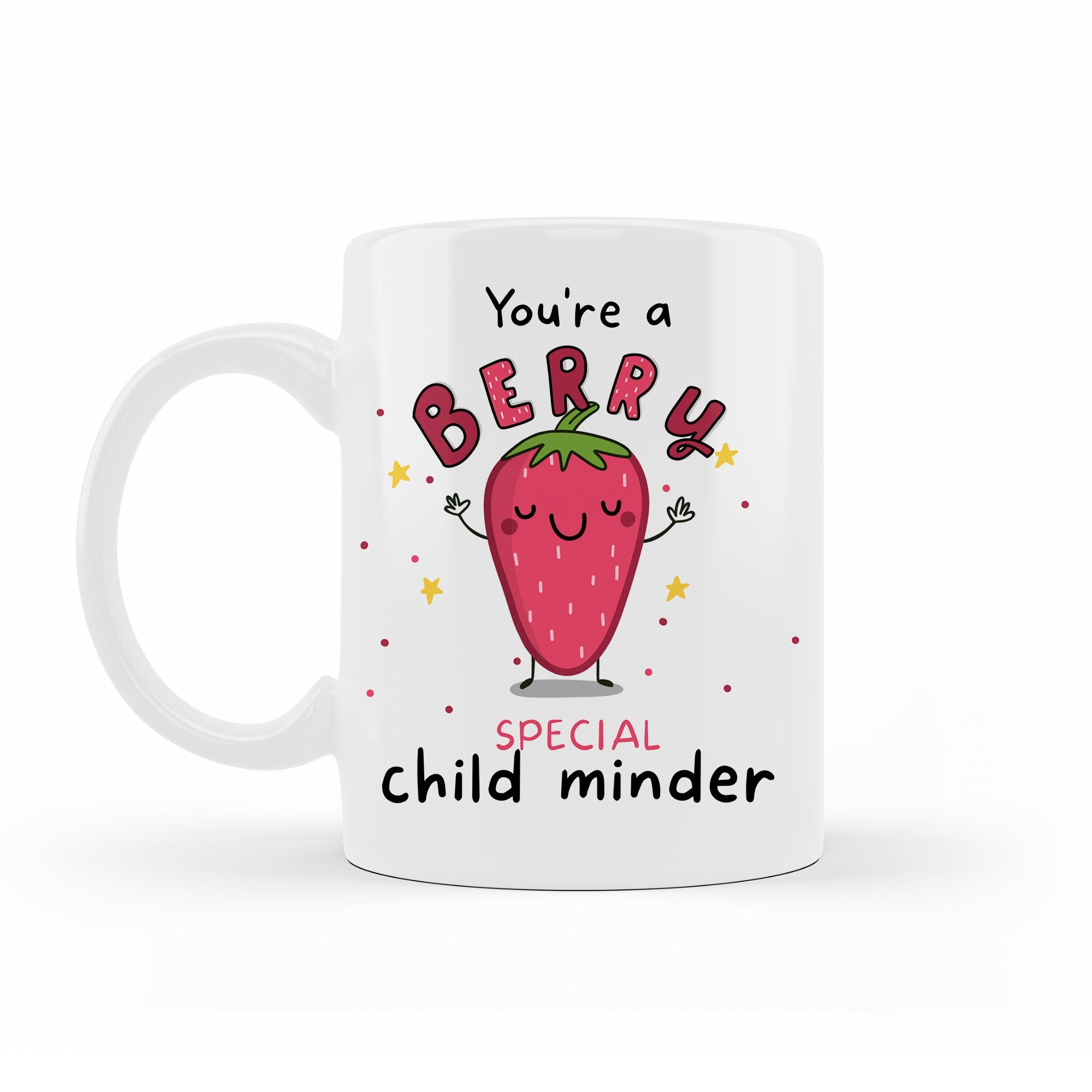 You're A Berry Special Childminder, Childminder Gift, Caregiver Mug, Friend mug, Friend gift, Work Bestie